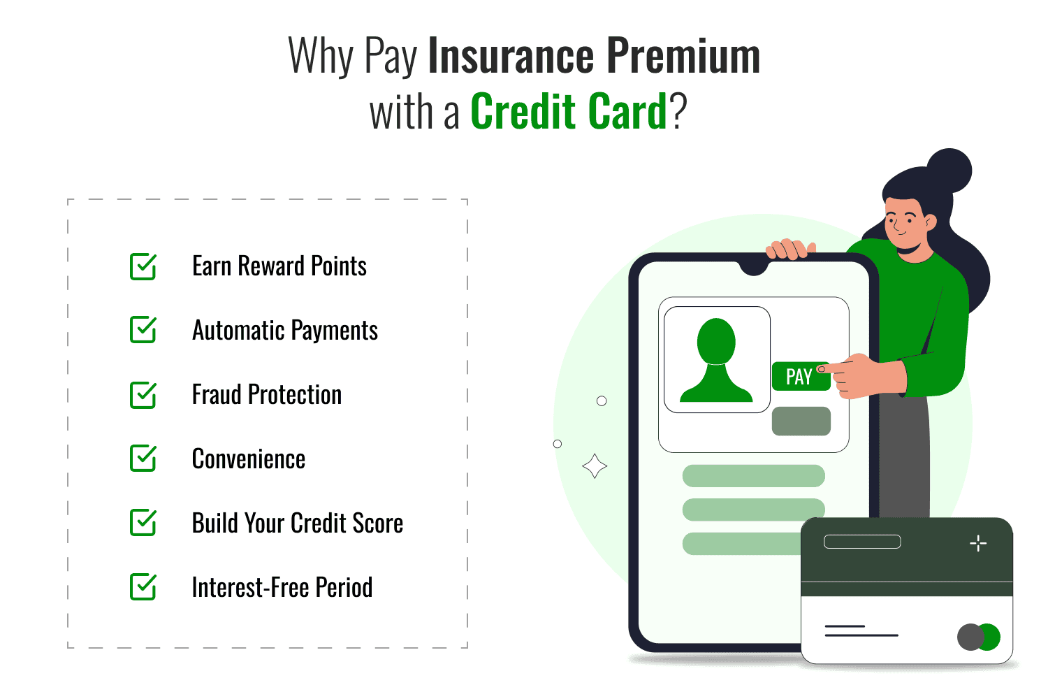 Why Pay Insurance Premium with a Credit Card